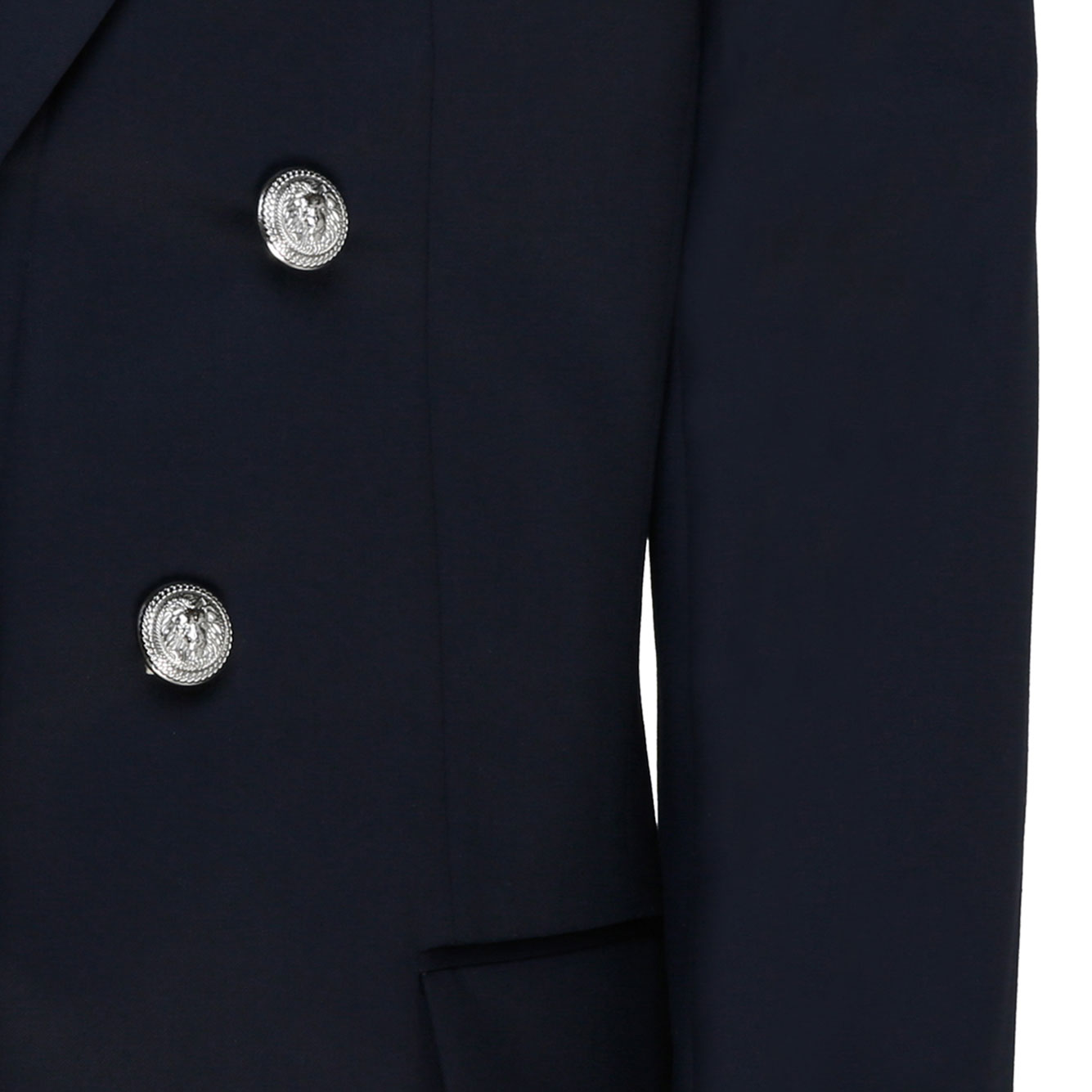 BALMAIN Men's Wool Outerwear Jacket - FW24 Collection
