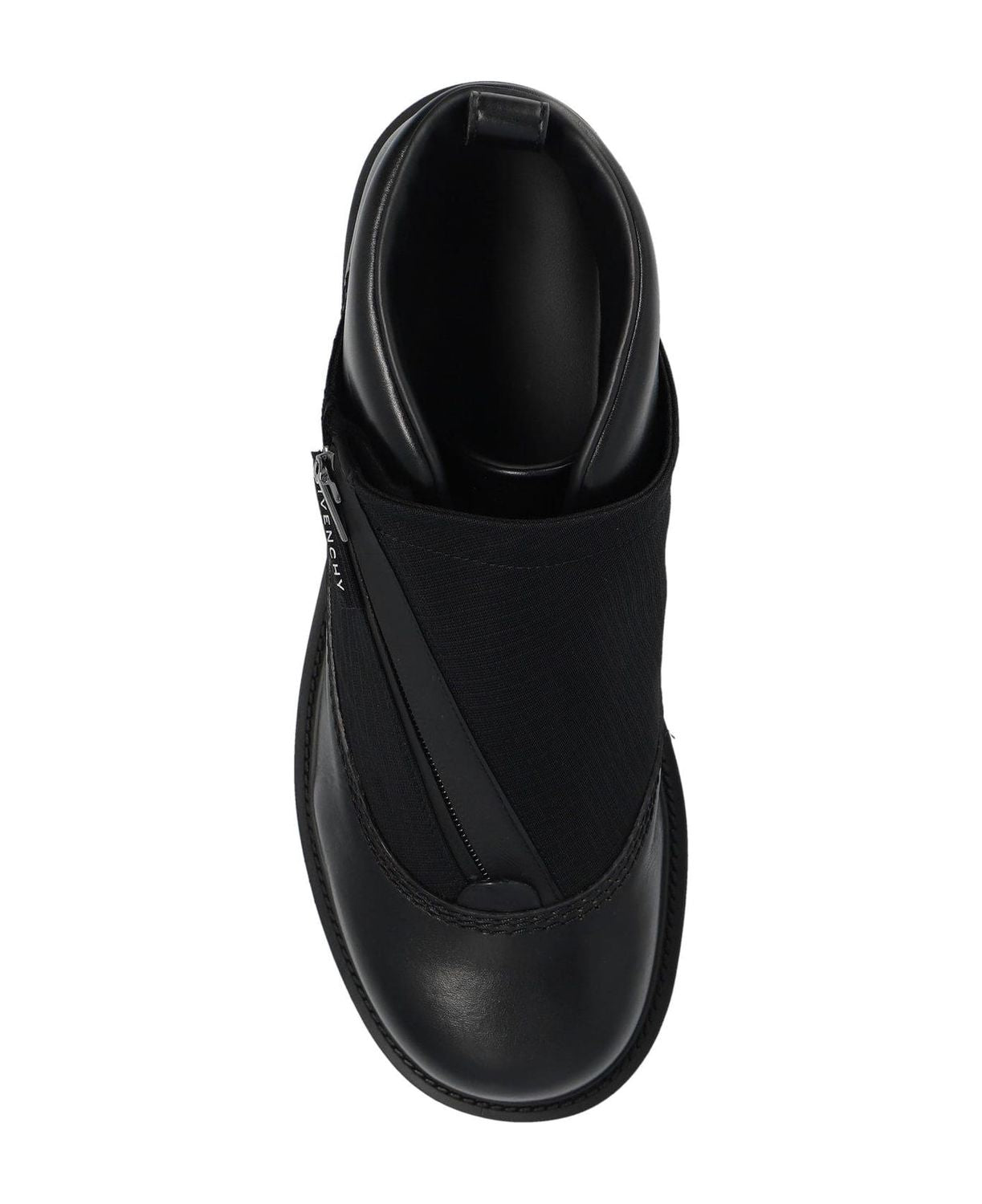 GIVENCHY Storm Leather Ankle Boots for Men