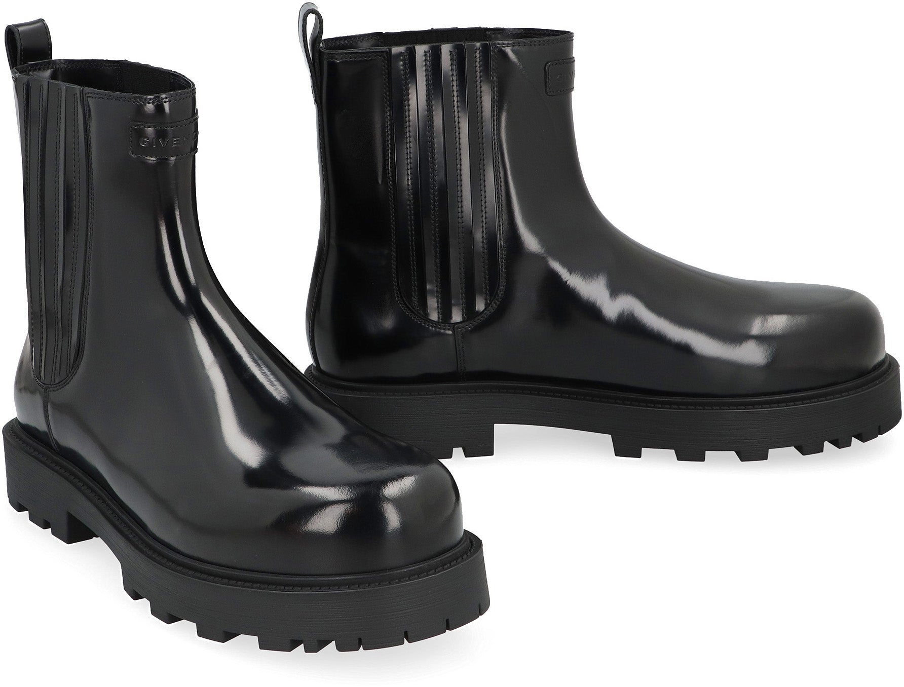 GIVENCHY Show Leather Chelsea Boots