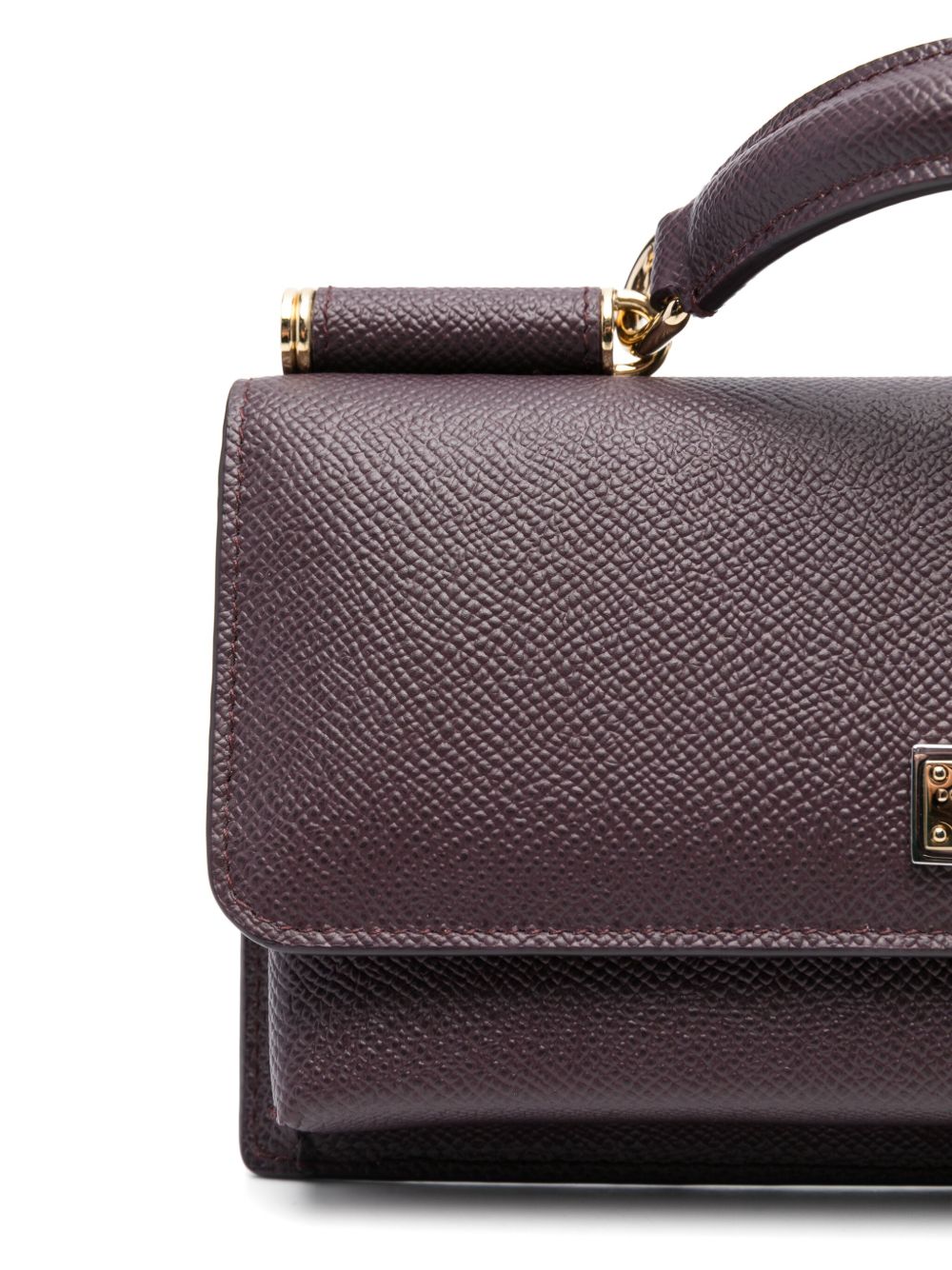 DOLCE & GABBANA Iguana-Effect Mini Handbag