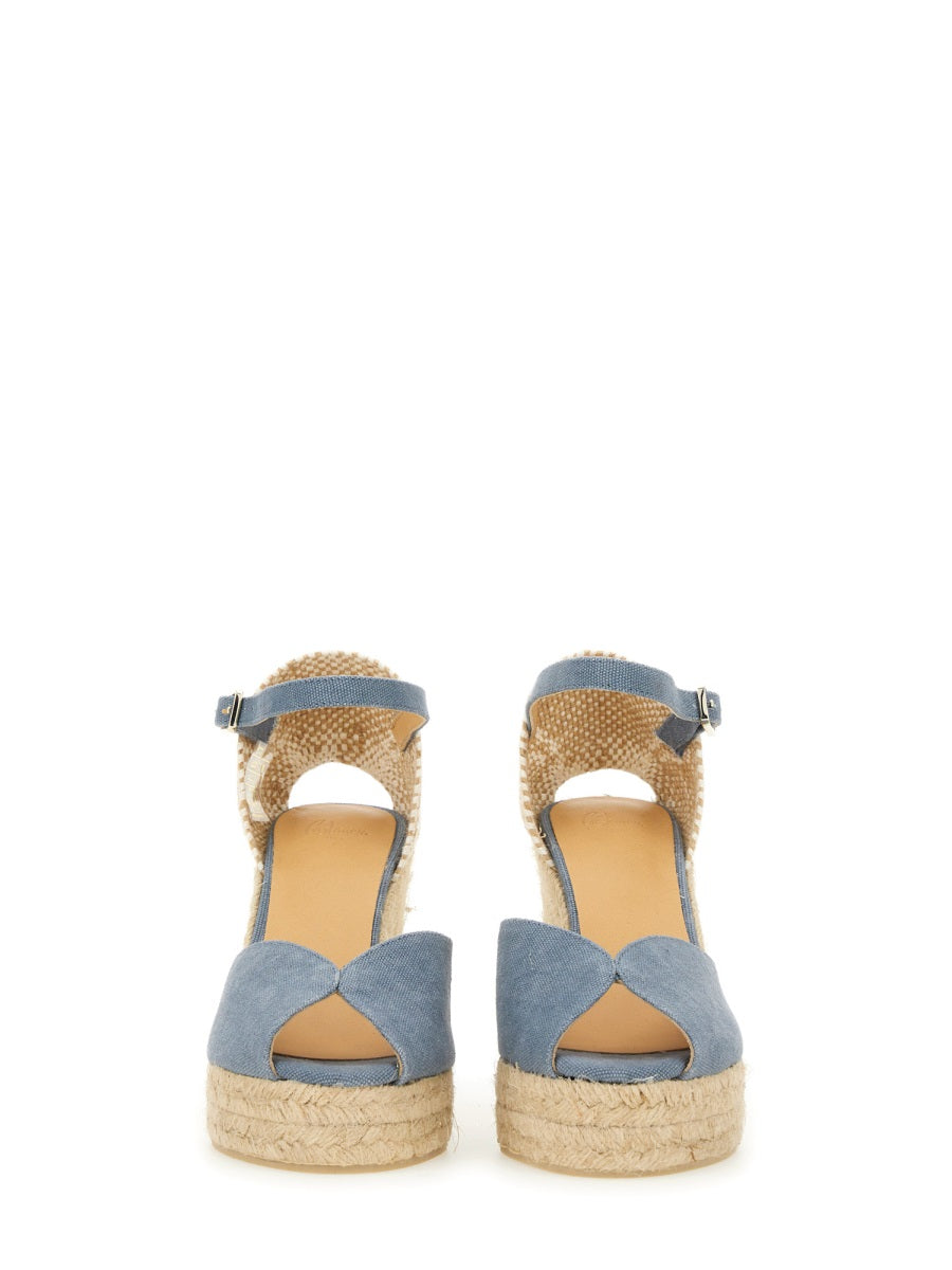 CASTAÑER Elegant Cotton Sandal for Women