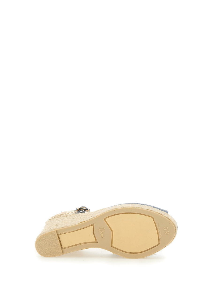 CASTAÑER Elegant Cotton Sandal for Women