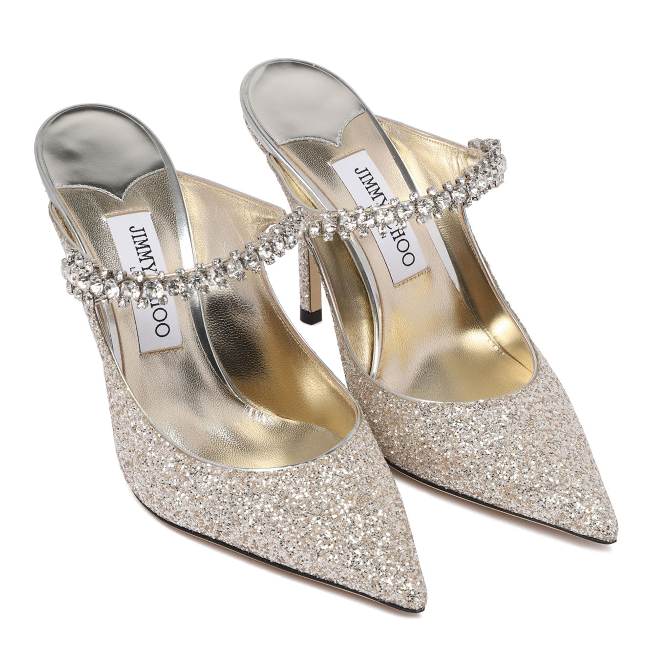 JIMMY CHOO Elegant Goat Leather Heeled Pumps