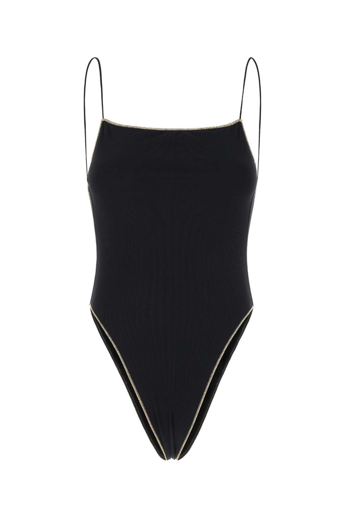 OSÉREE Mini Black Stretch Nylon Swimsuit