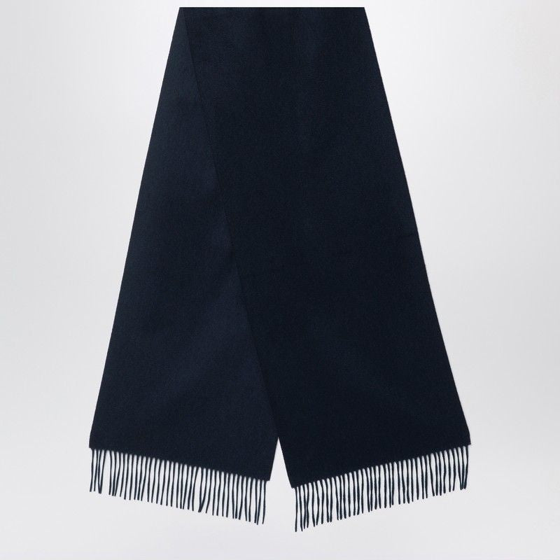 DESTIN Elegant Virgin Wool Scarf with Fringed Edges