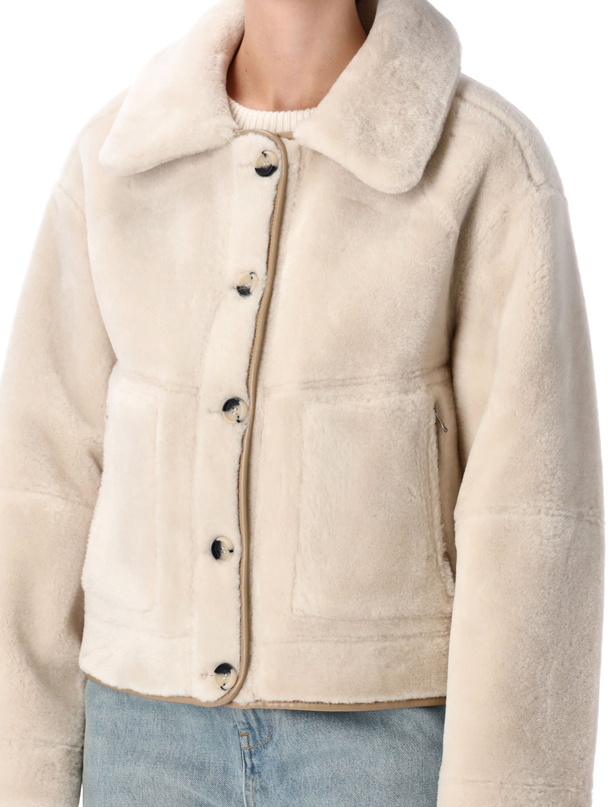 URBANCODE Reversible Faux Fur Jacket with Suede Interior - Women's Size S