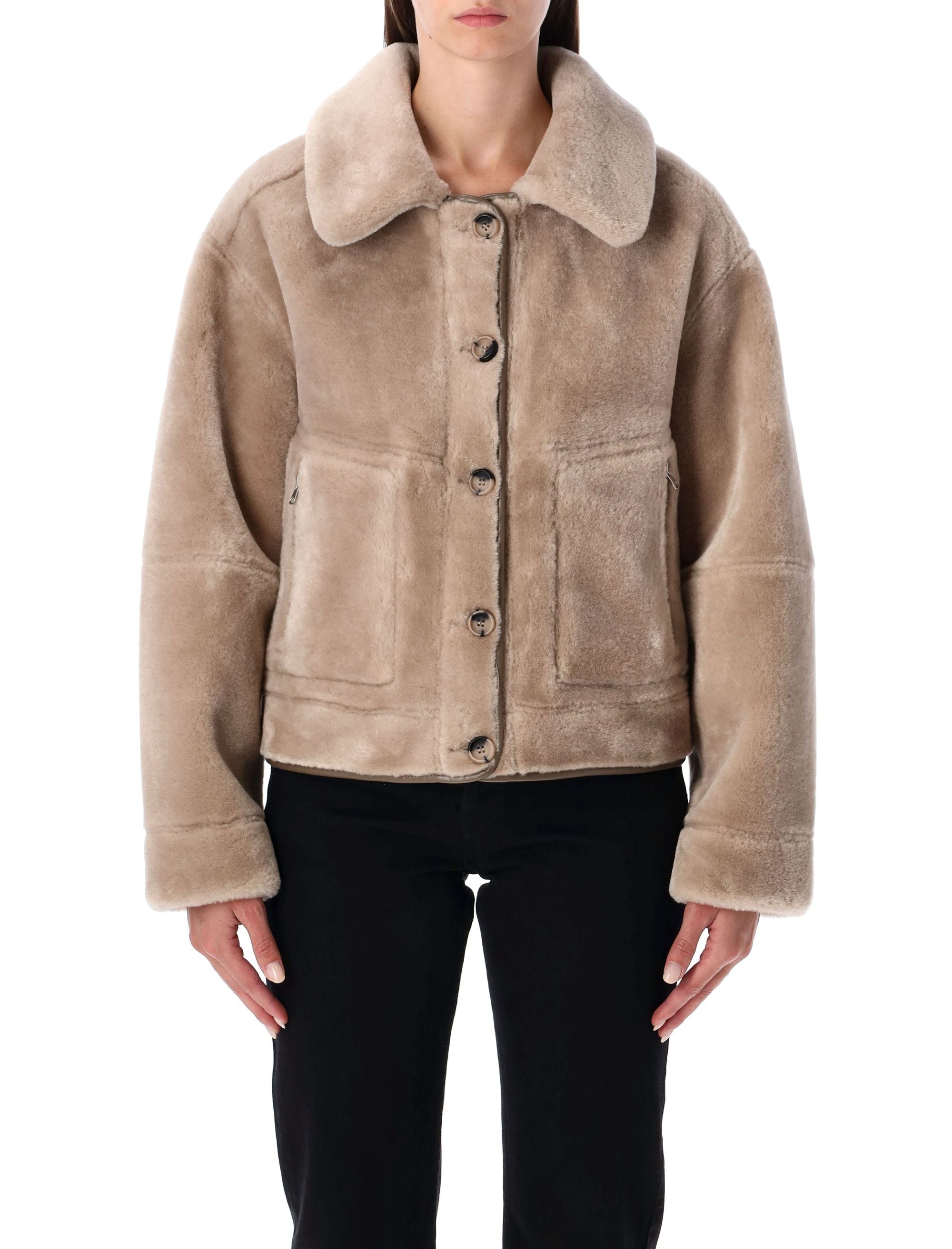 URBANCODE Reversible Faux Fur Jacket with Suede Interior - Women's Size S