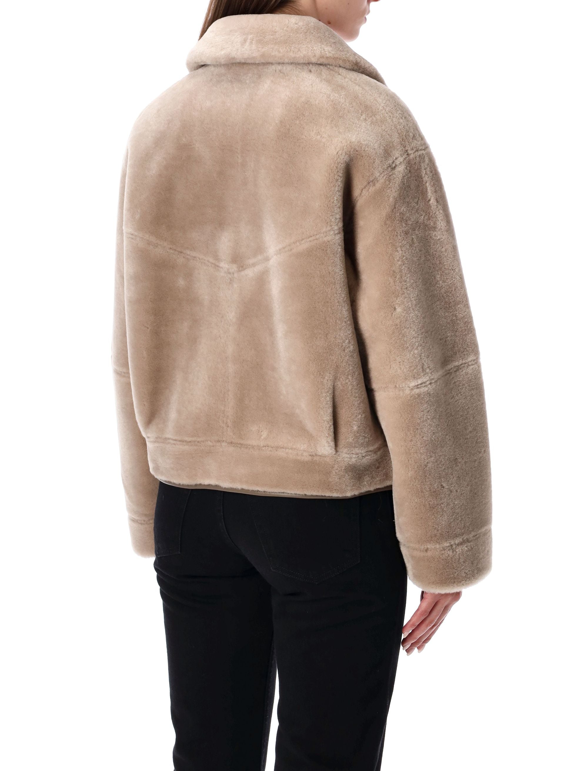 URBANCODE Reversible Faux Fur Jacket with Suede Interior - Women's Size S