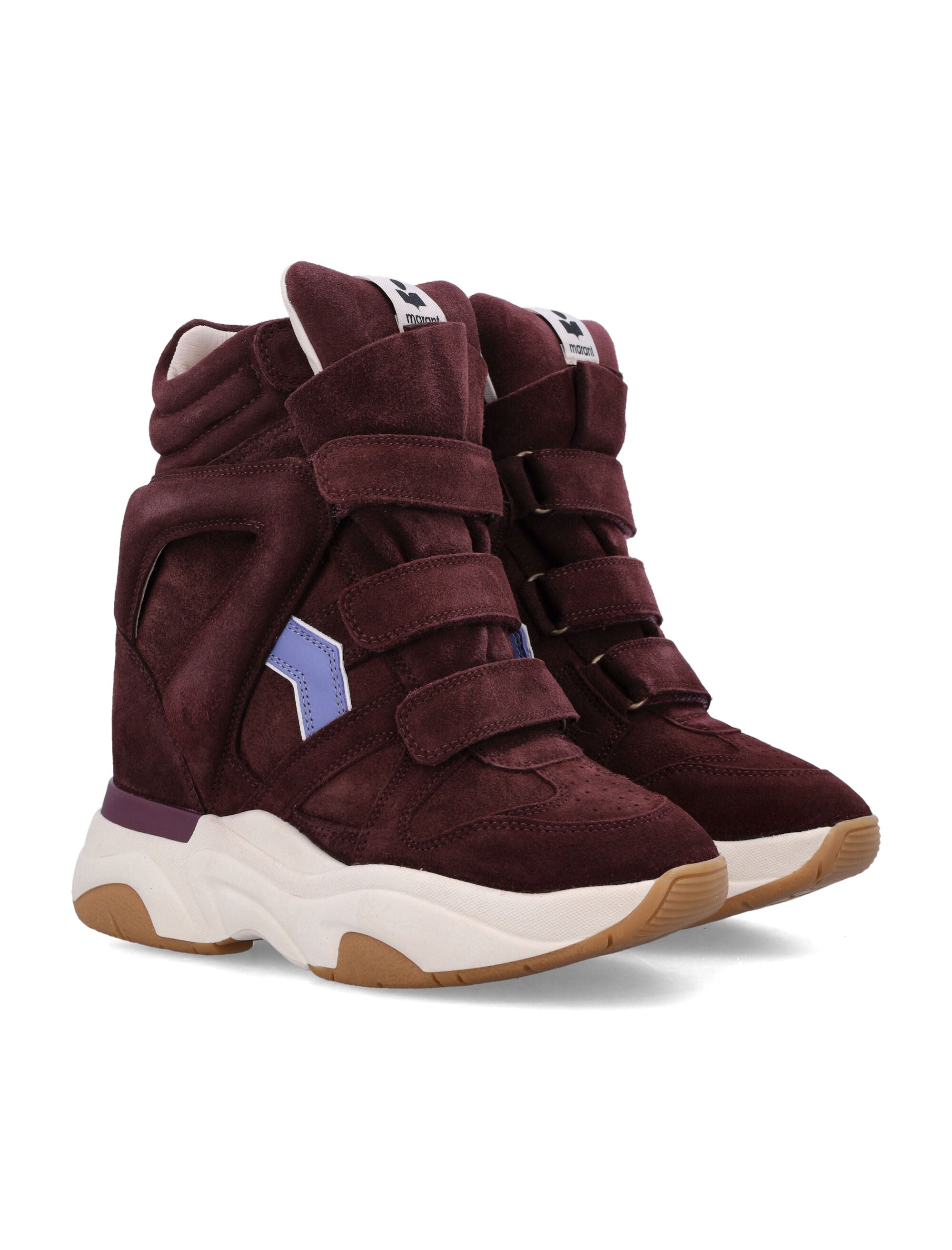 ISABEL MARANT Women's Leather Multi-Pattern Sneakers