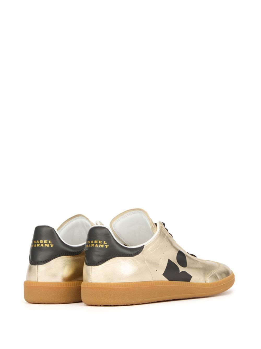 ISABEL MARANT Metallic Leather Kaycee Sneakers for Women
