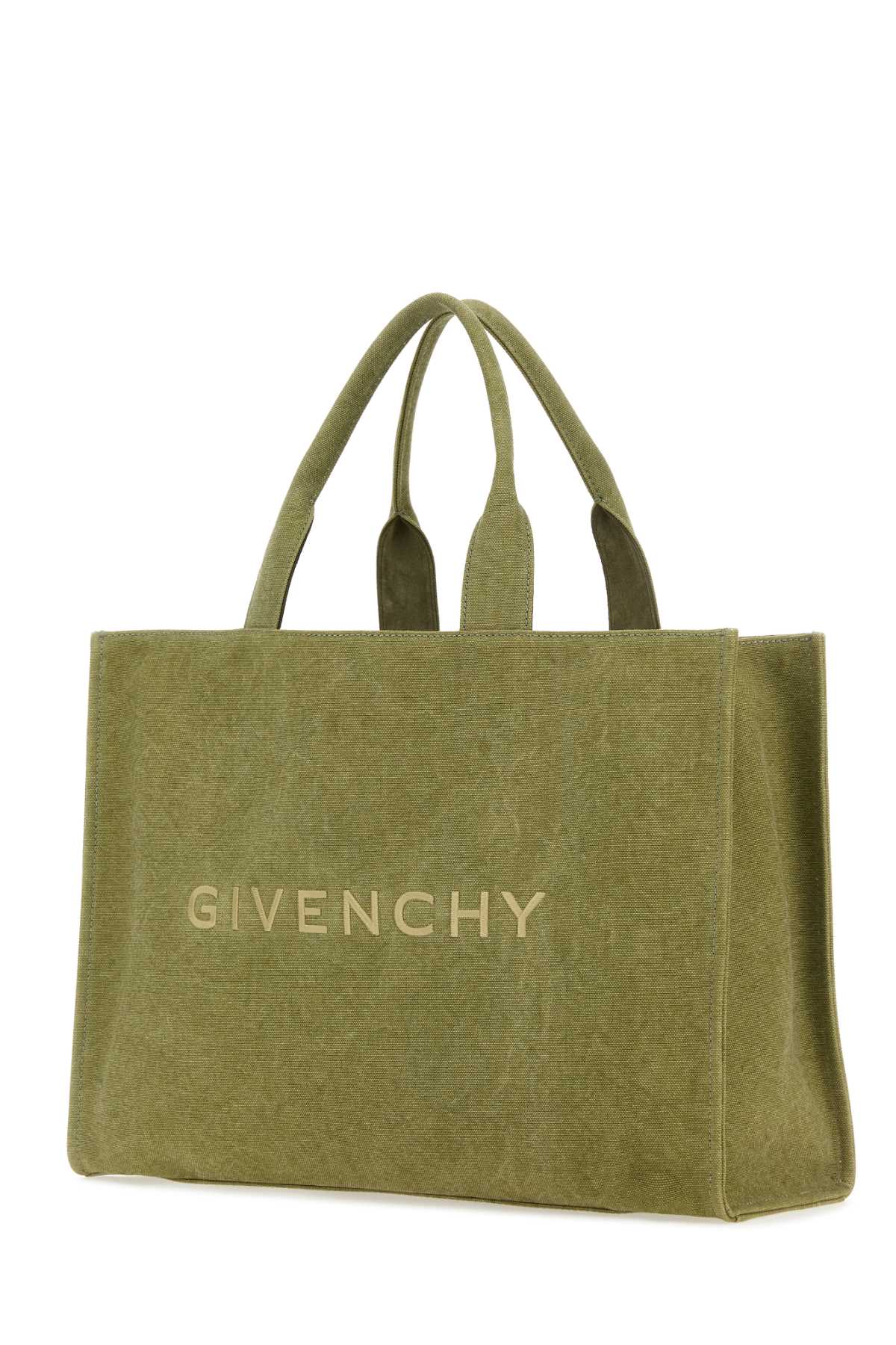 GIVENCHY Canvas Shopping Tote Handbag
