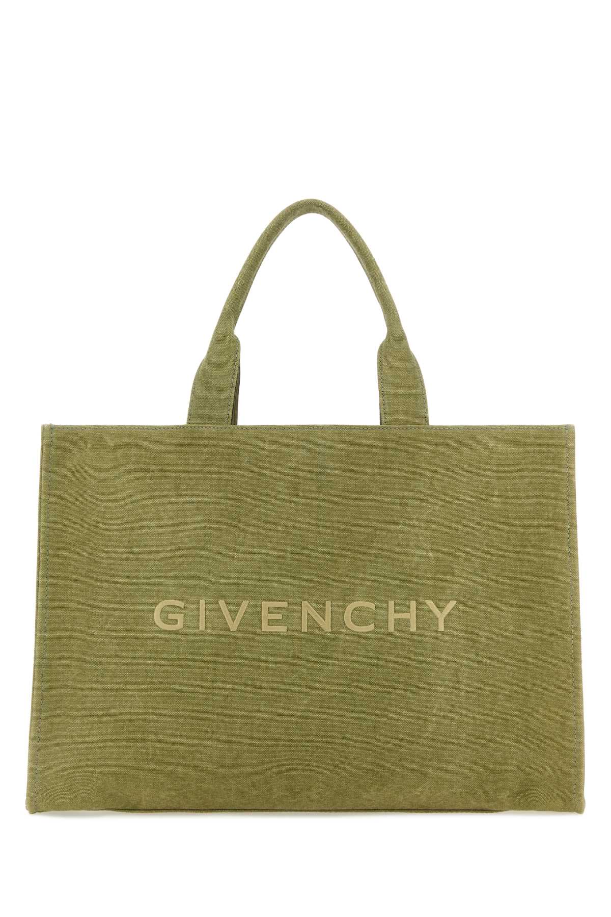 GIVENCHY Canvas Shopping Tote Handbag