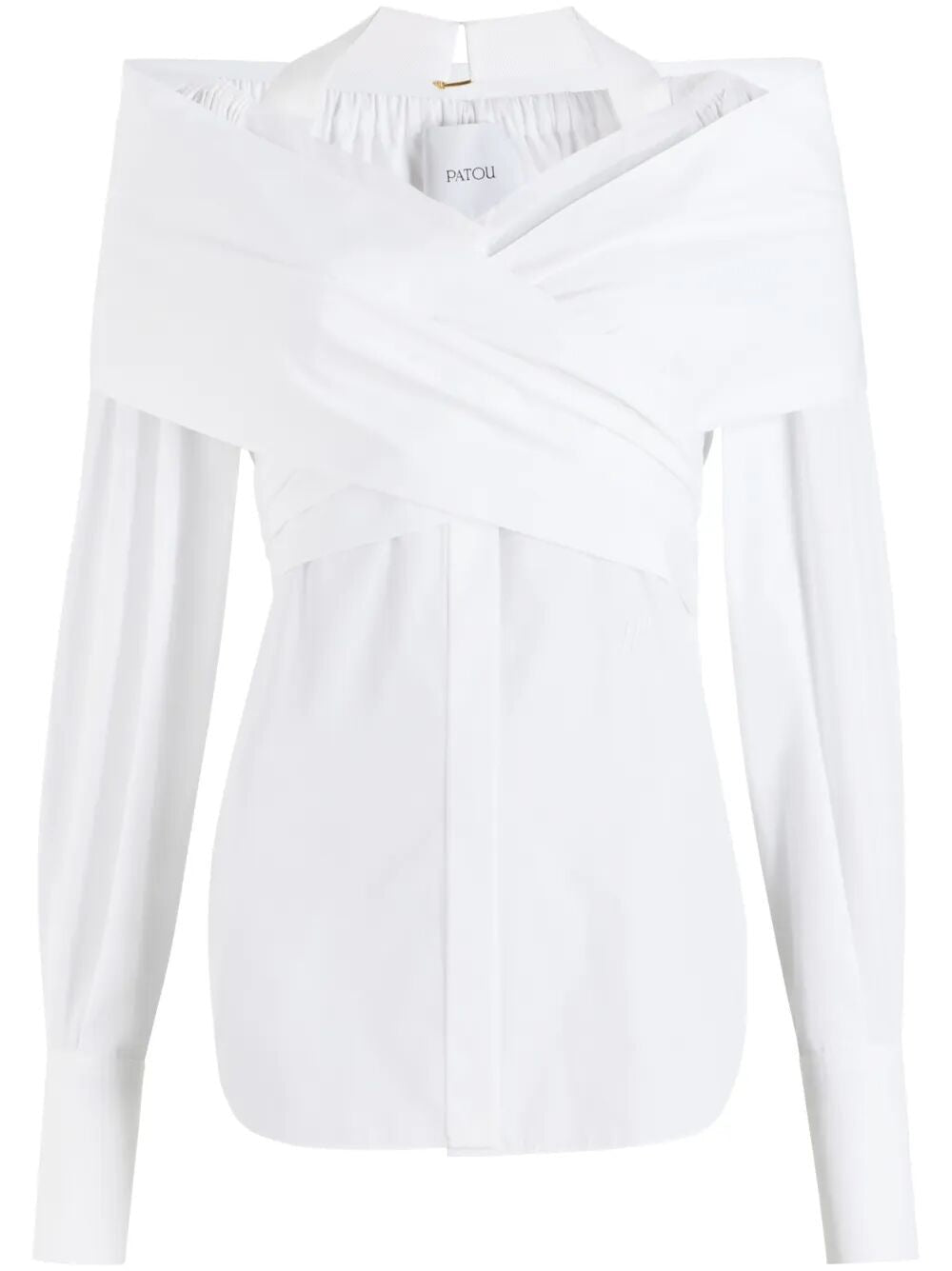 PATOU Draped Blouse for Women - SS25 Collection