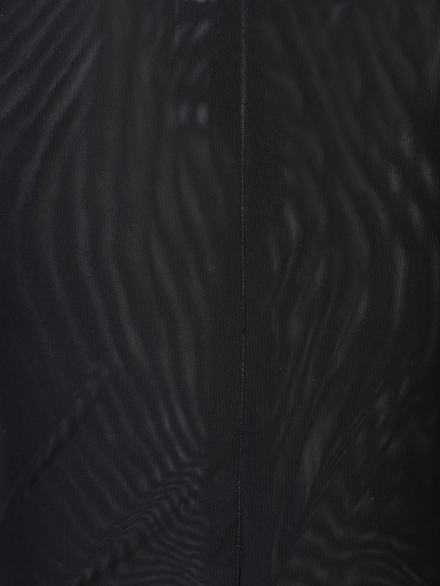 BLANCA VITA Chic Boat Neck Sweater with Sheer Tulle Detail