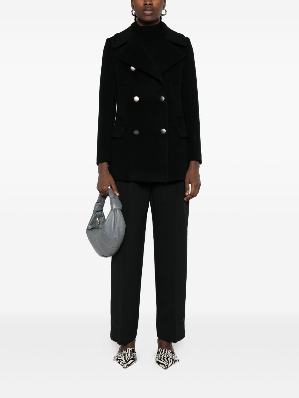 TAGLIATORE Double-Breasted Wool Jacket for Women