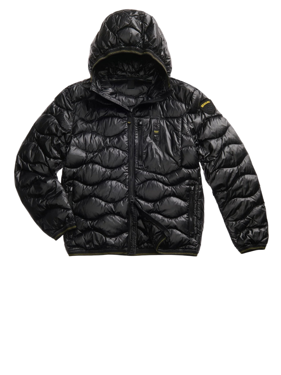 BLAUER Quilted Down Jacket with Fixed Hood - FW25