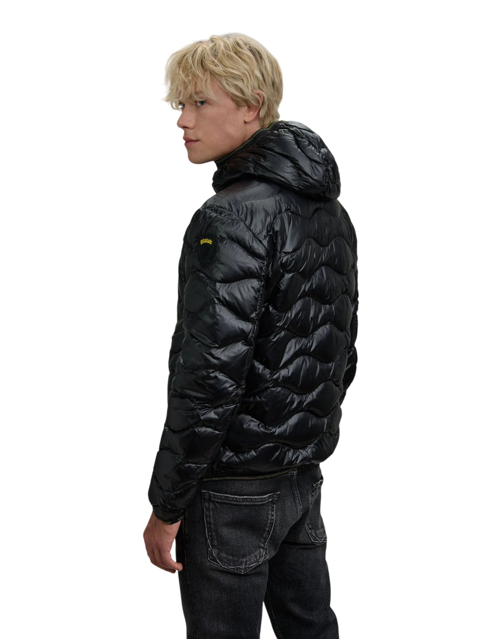 BLAUER Quilted Down Jacket with Fixed Hood - FW25