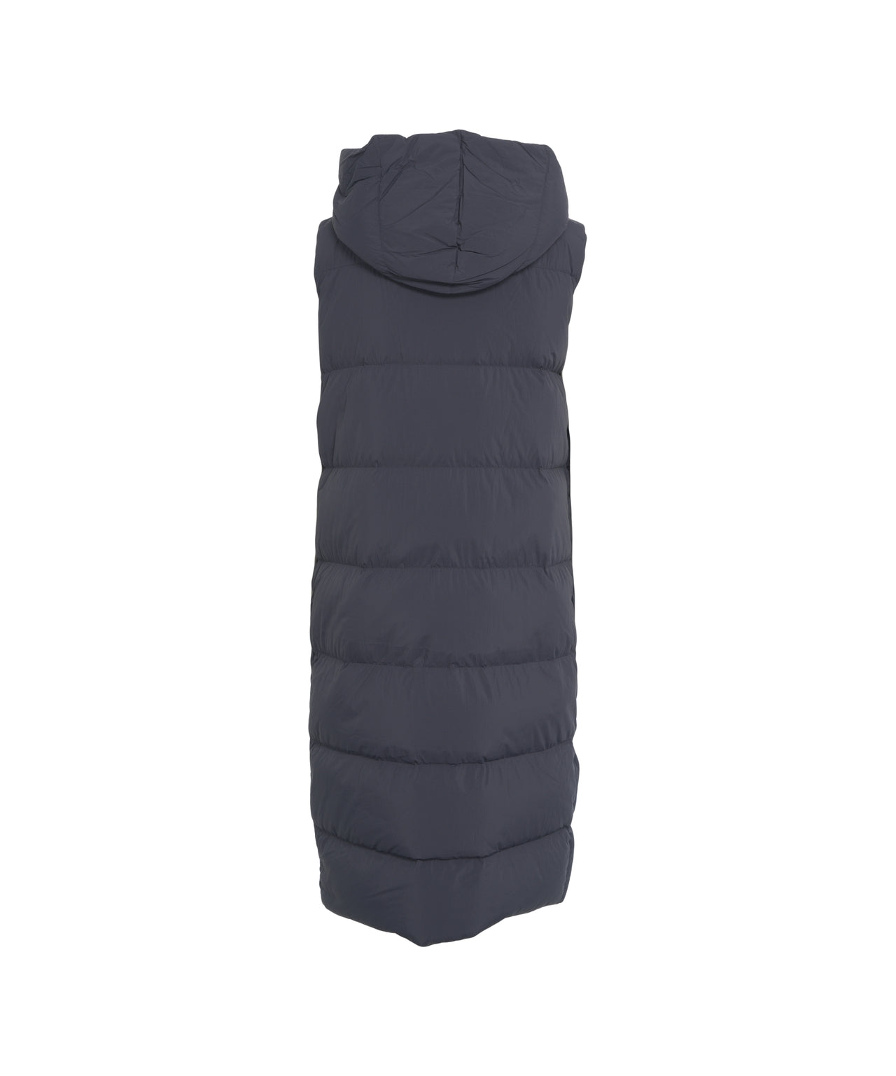 BLAUER Quilted Sleeveless Gilet with Hood for Women