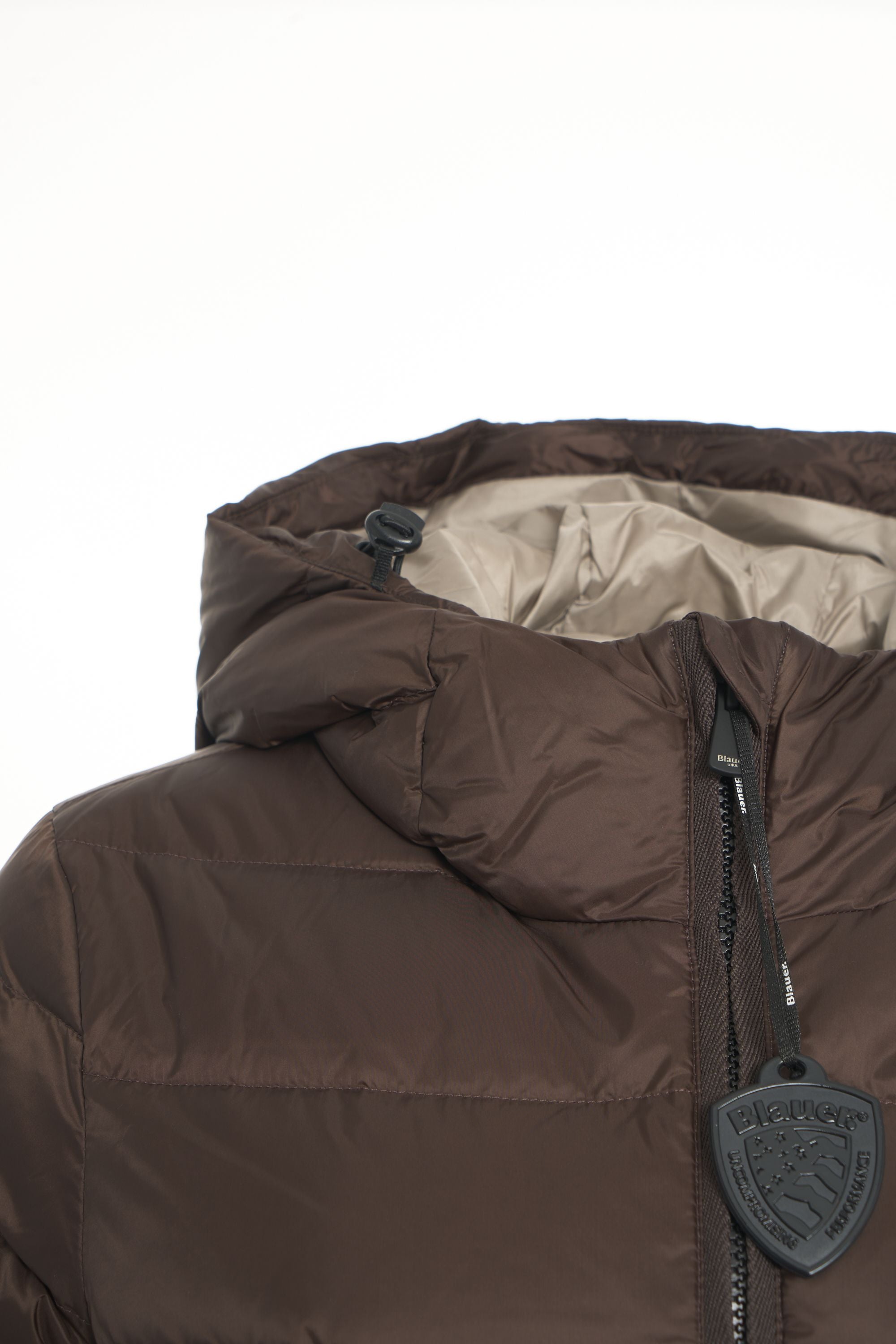 BLAUER Quilted Down Jacket with Integrated Hood for Women