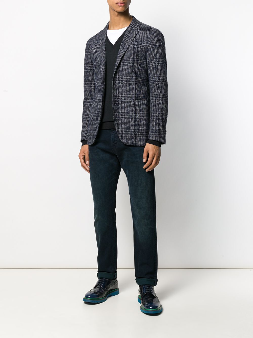 JOHN SMEDLEY Blenheim Long Sleeve Pullover for Men