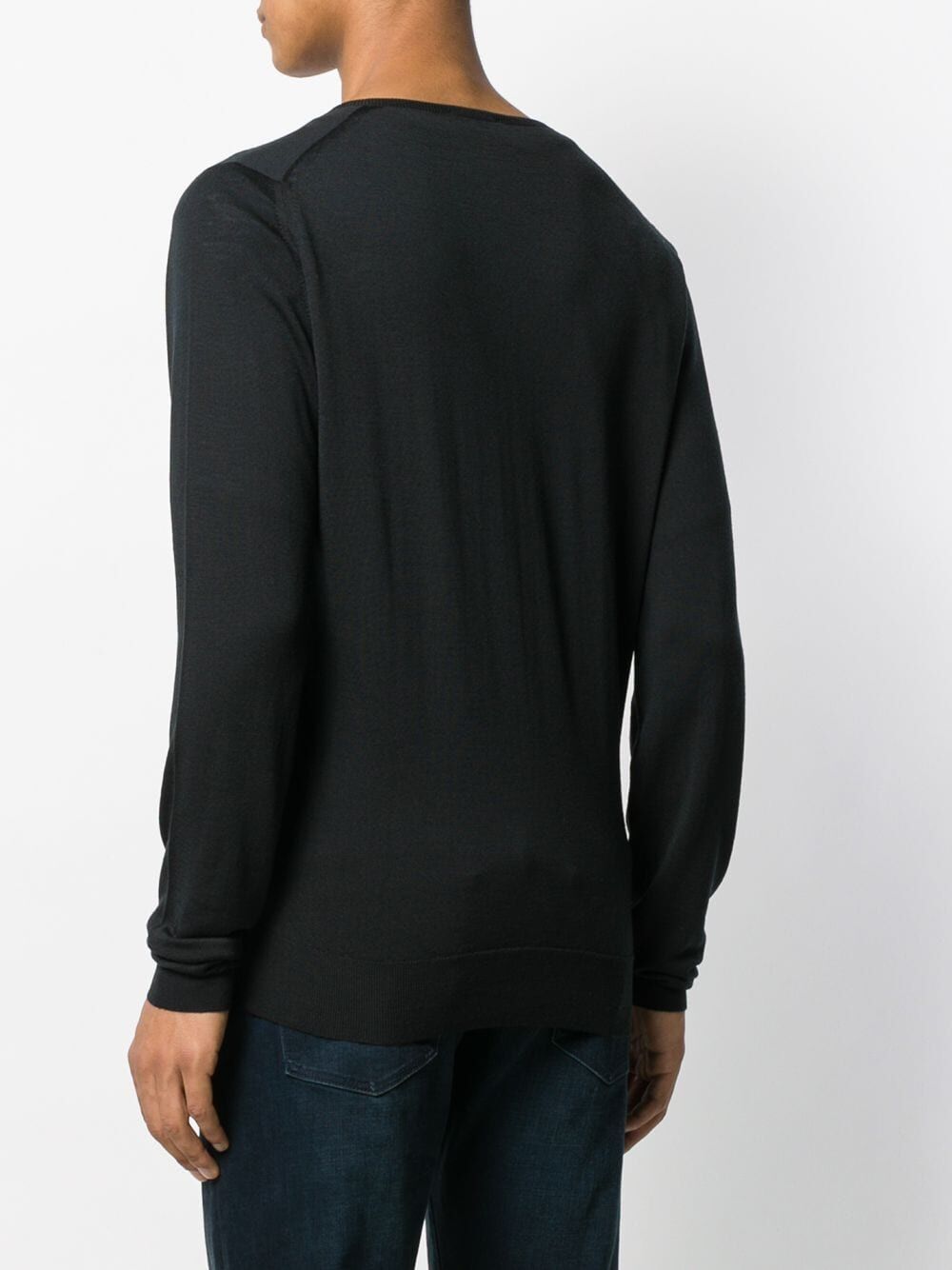 JOHN SMEDLEY Blenheim Long Sleeve Pullover for Men
