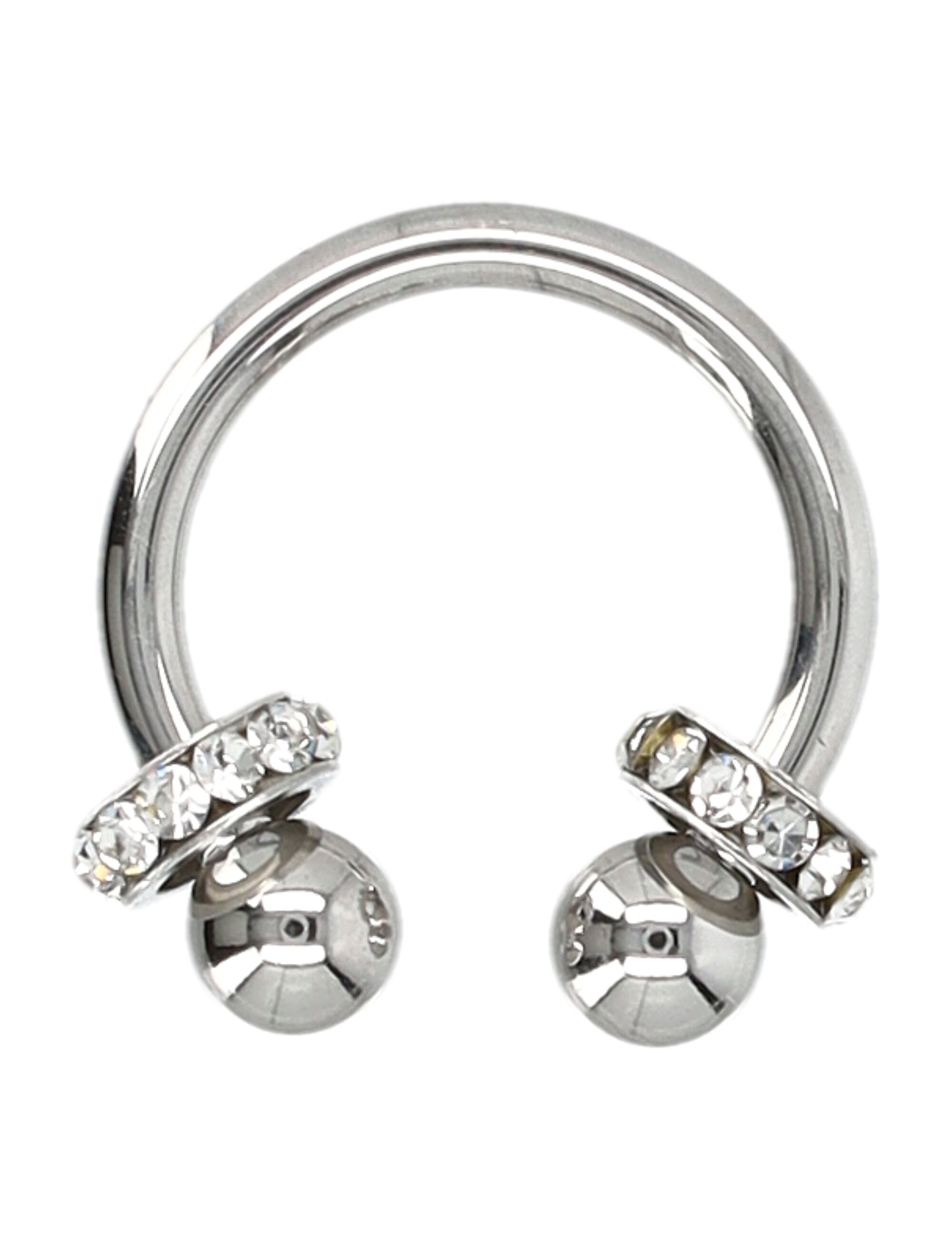 JUSTINE CLENQUET Bless Crystals Mini Ear Cuff