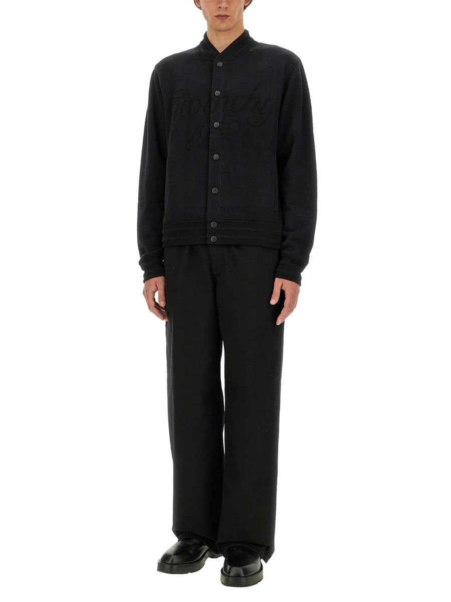 GIVENCHY Nylon Blend Bomber Jacket for Men - FW24 Collection