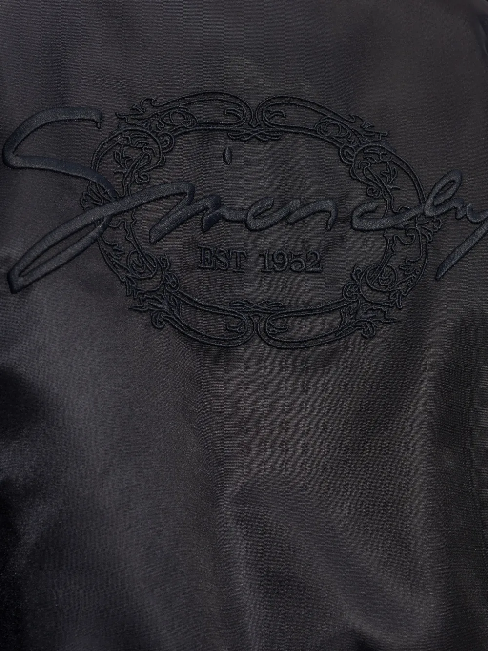 GIVENCHY Men's Bomber Jacket with Medallion - Size 48