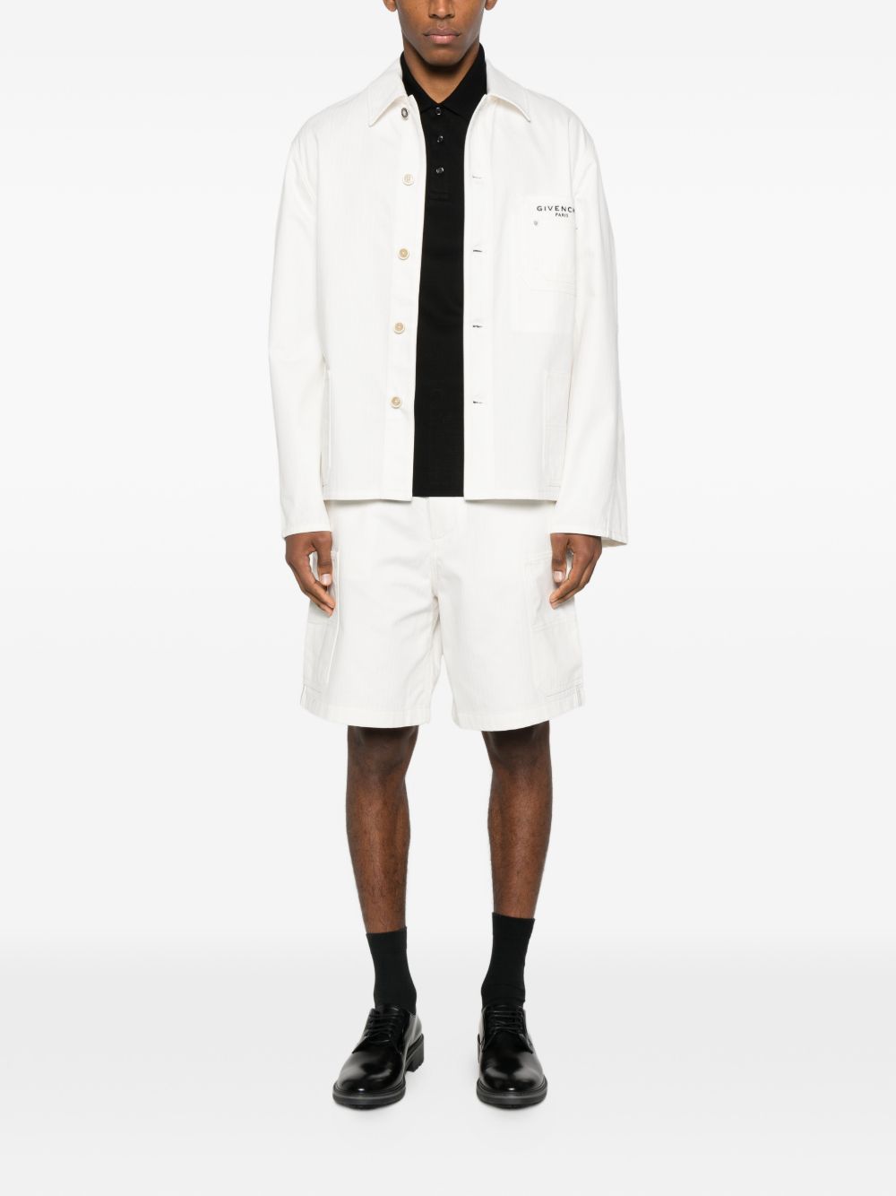 GIVENCHY Men's Denim Cotton Jacket - SS26 Collection