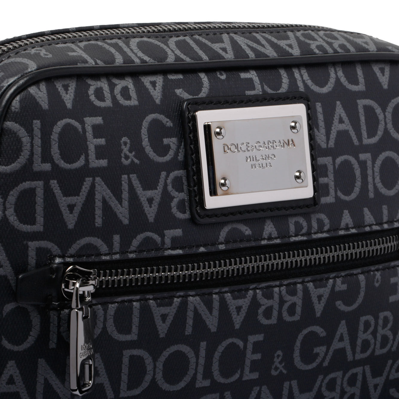 DOLCE & GABBANA Mixed Material Handbag for Men