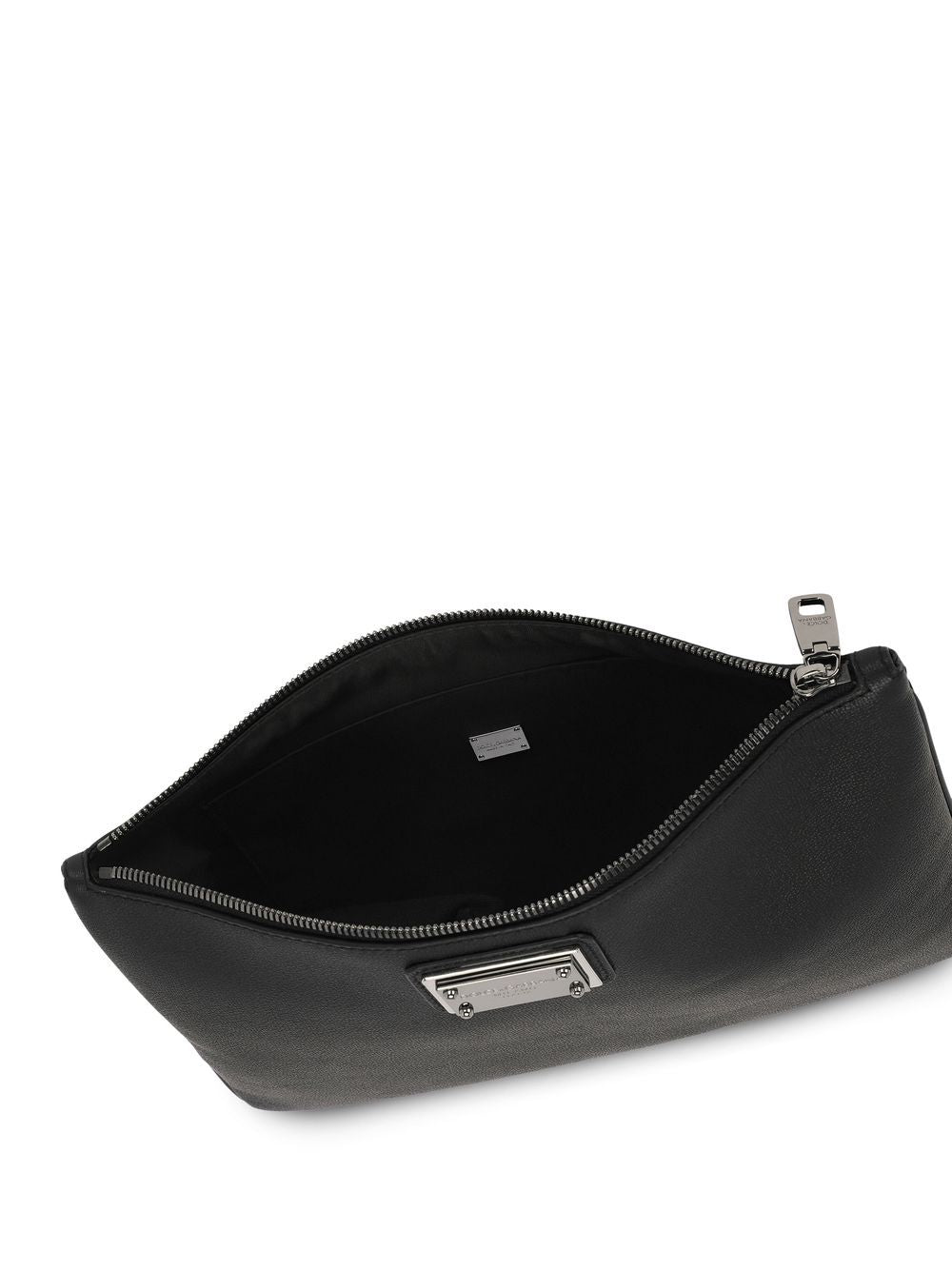 DOLCE & GABBANA Sleek Logo Plaque Clutch