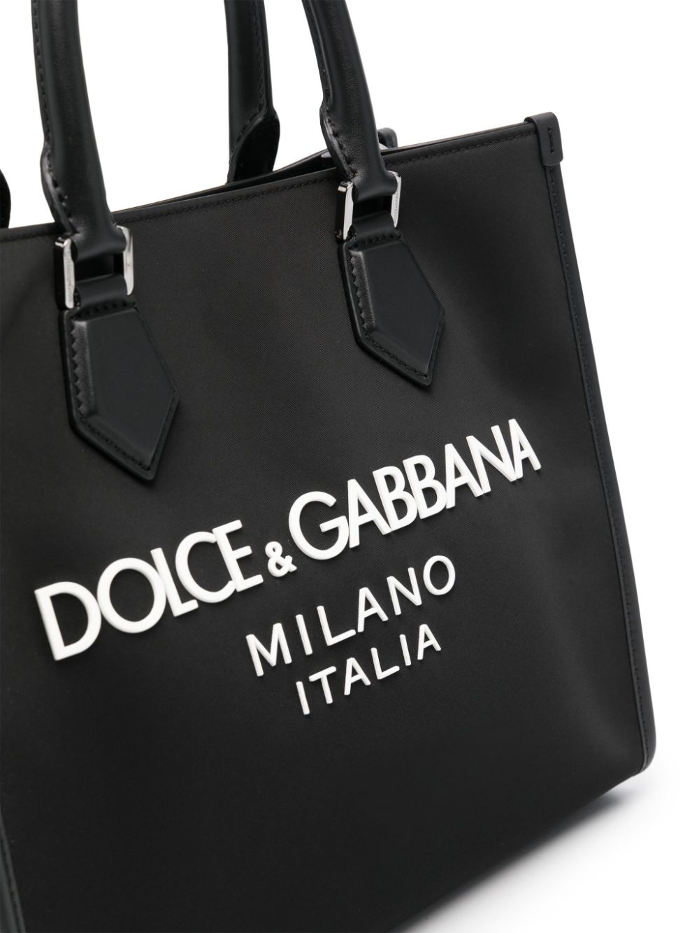 DOLCE & GABBANA Shopping Handbag with Logo - FW24 Design