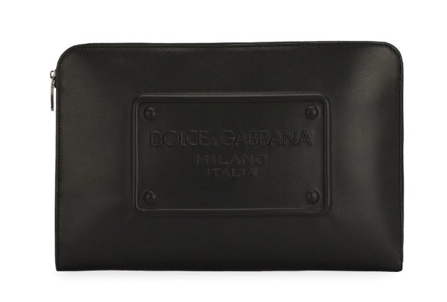 DOLCE & GABBANA Classic Vitello Handbag for Men