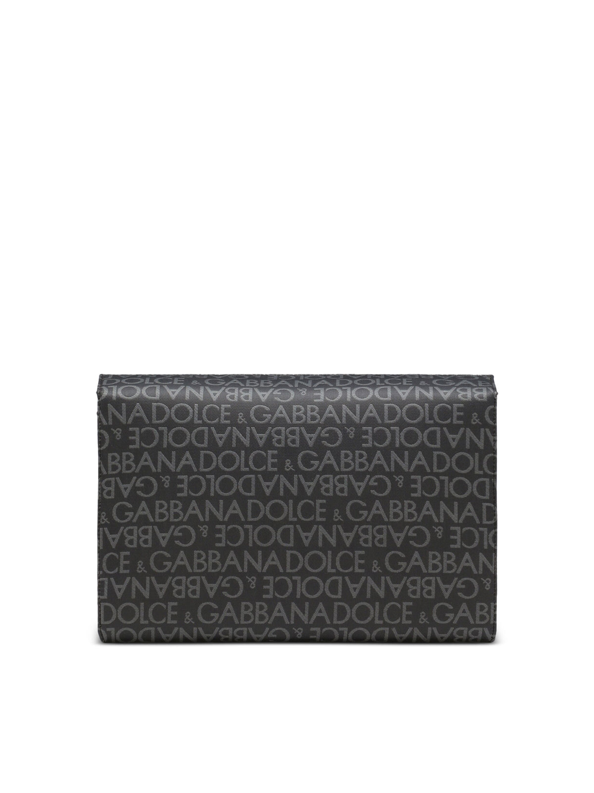 DOLCE & GABBANA Allover Logo Mini Shoulder Handbag 30x19x13 cm