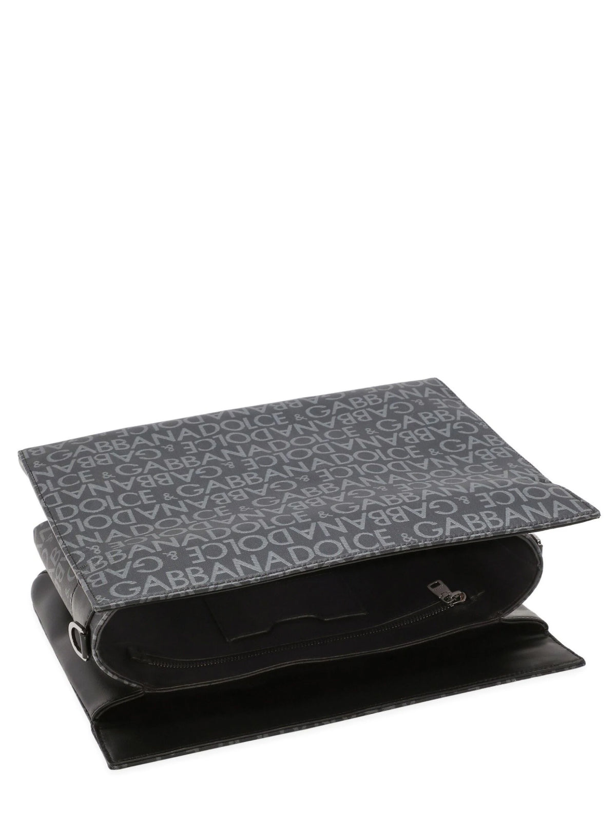 DOLCE & GABBANA Allover Logo Mini Shoulder Handbag 30x19x13 cm