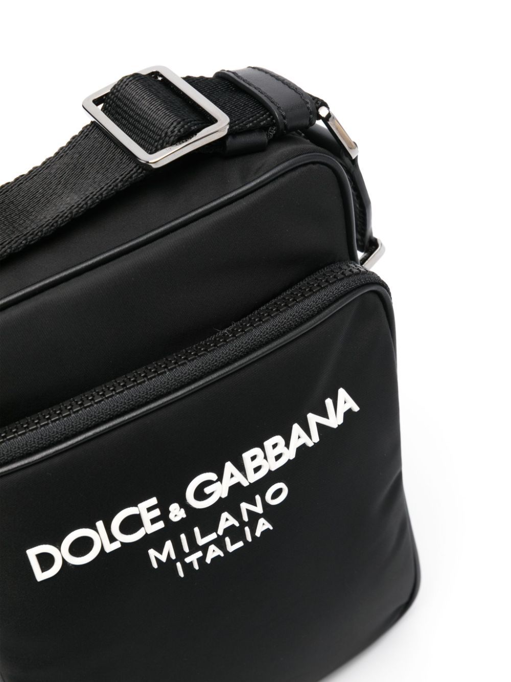 DOLCE & GABBANA Adjustable Shoulder Strap with Leather Trim