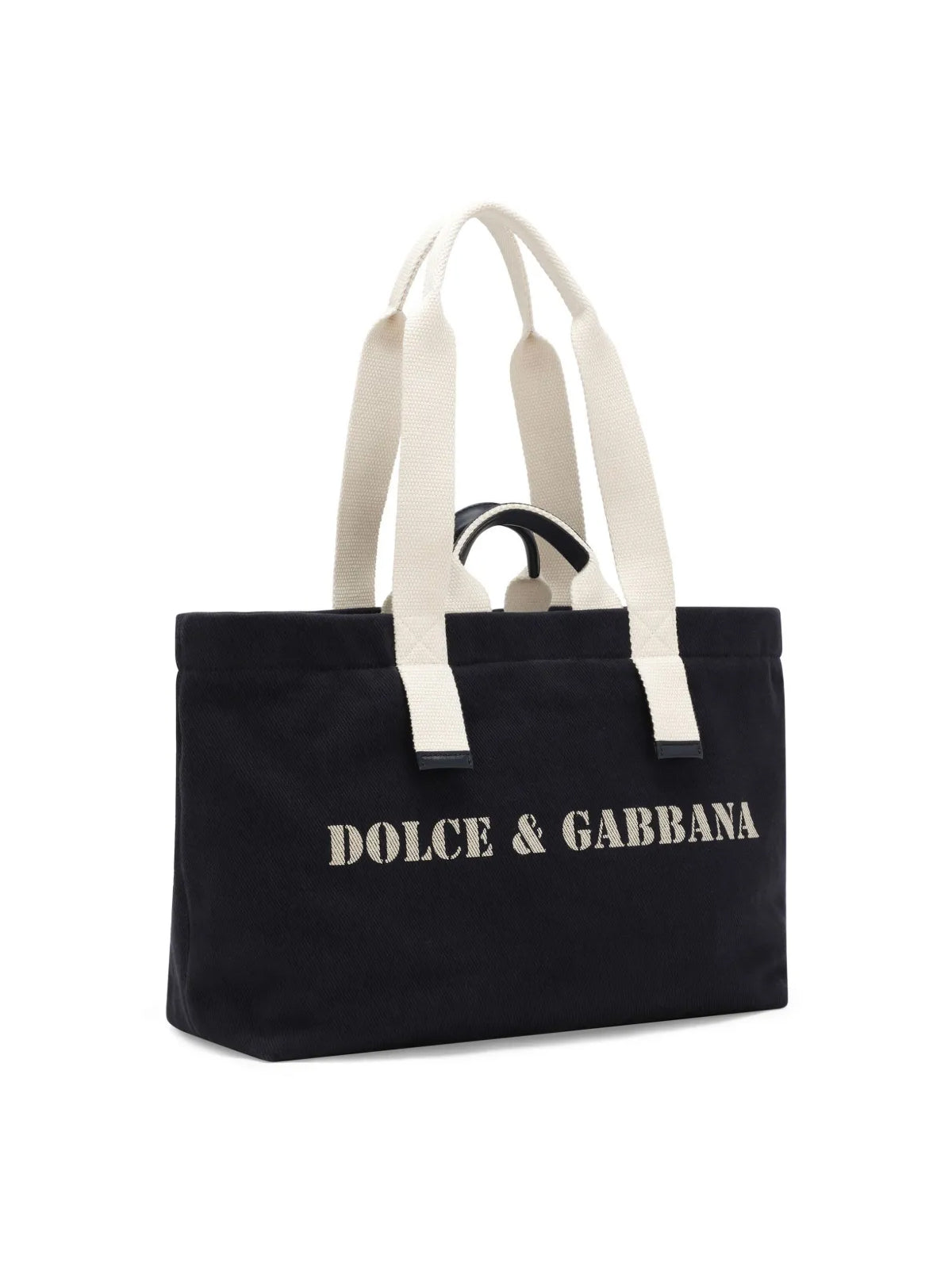 DOLCE & GABBANA Logo Printed Shoulder Handbag 48X30X17 CM