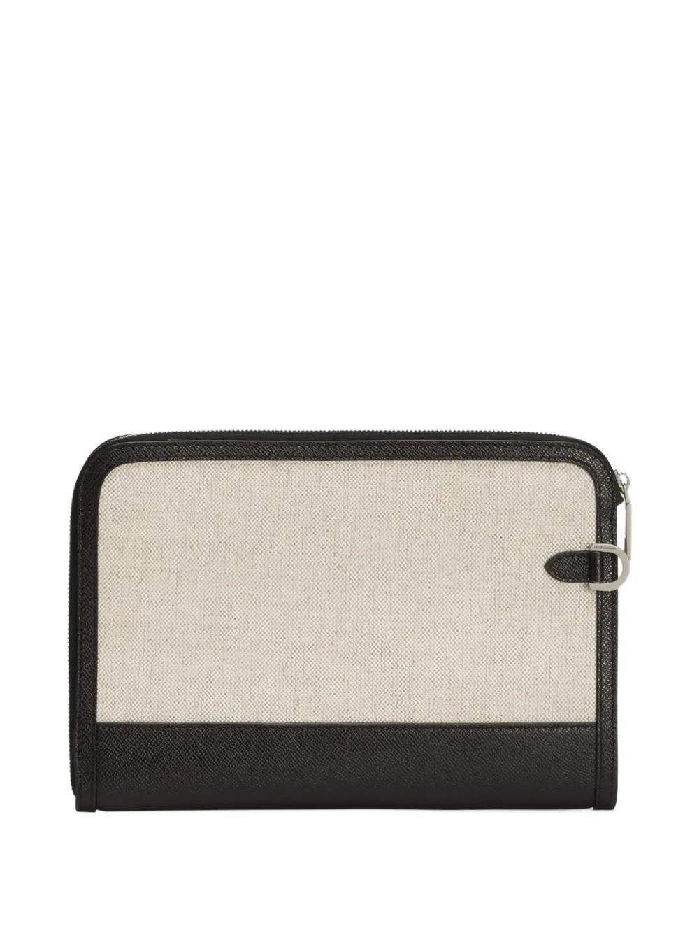 DOLCE & GABBANA Canvas Clutch Handbag
