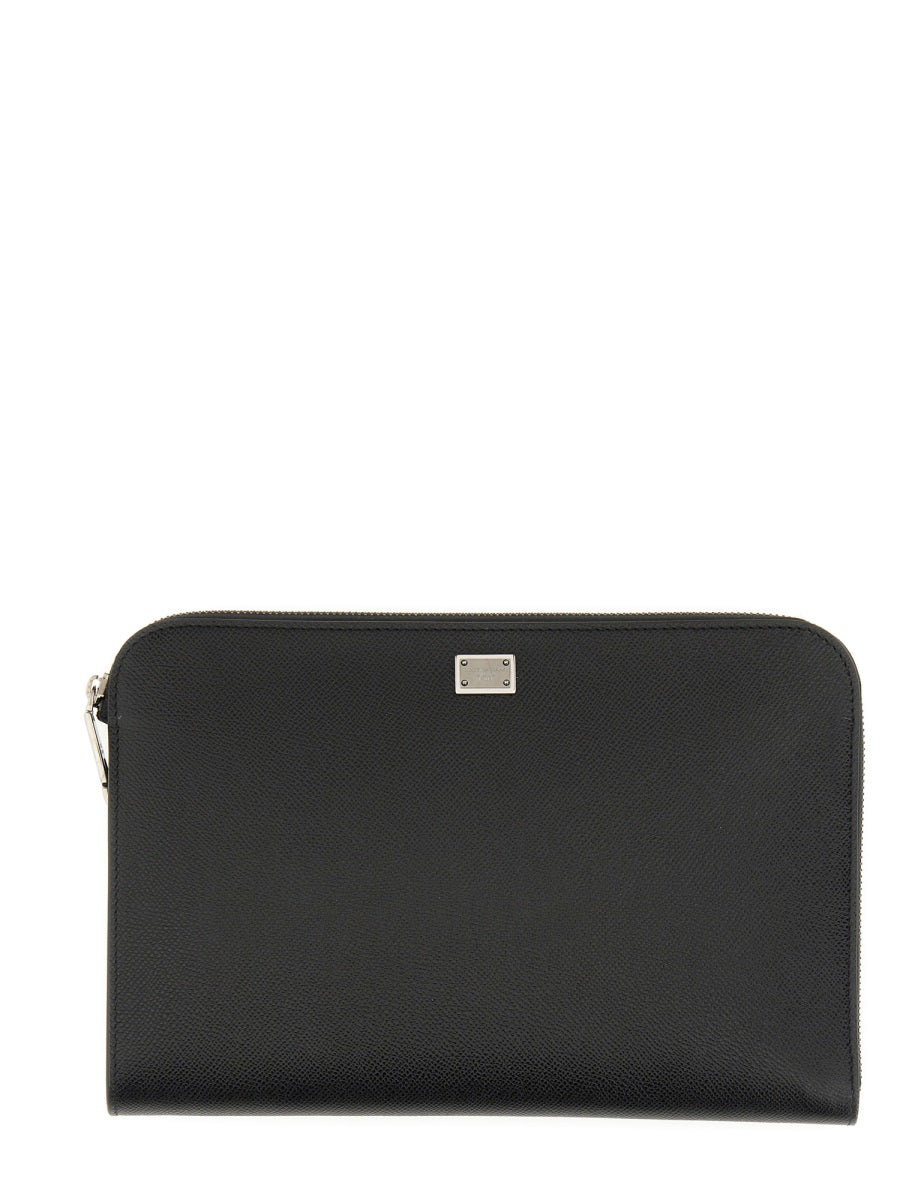 DOLCE & GABBANA Mini Clutch Handbag - Sicily Style for Men