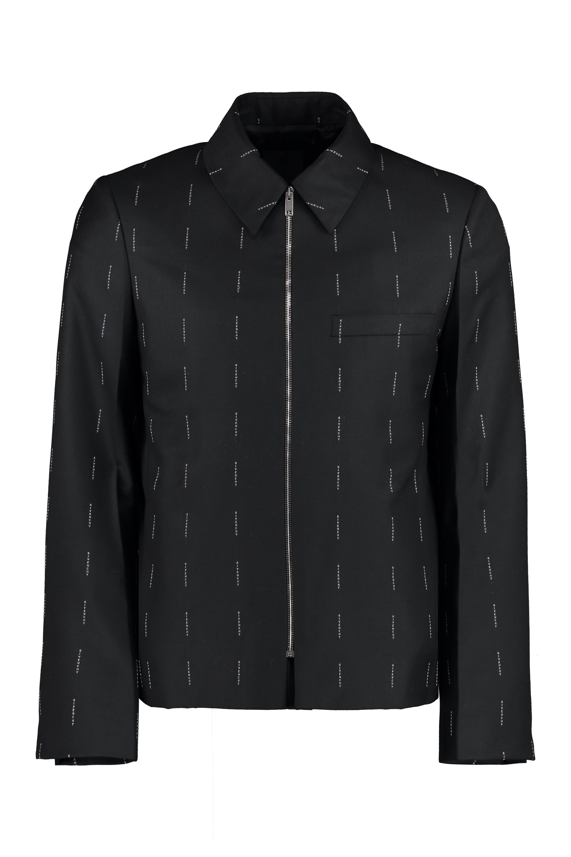 GIVENCHY Embroidered Twill Blazer for Men