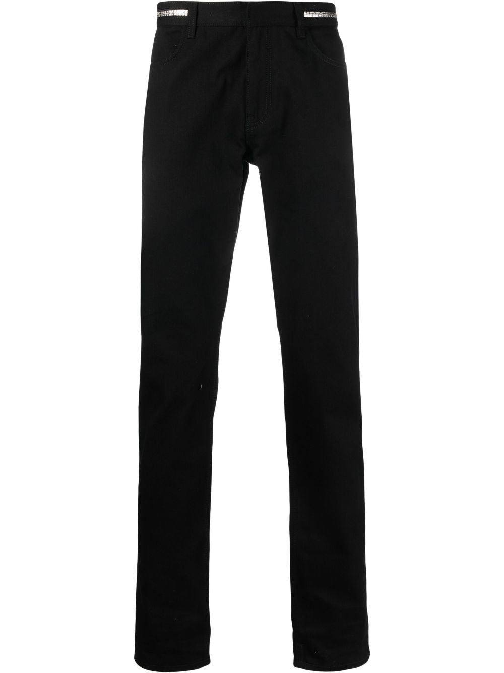 GIVENCHY Slim Fit Jeans with Metallic Details