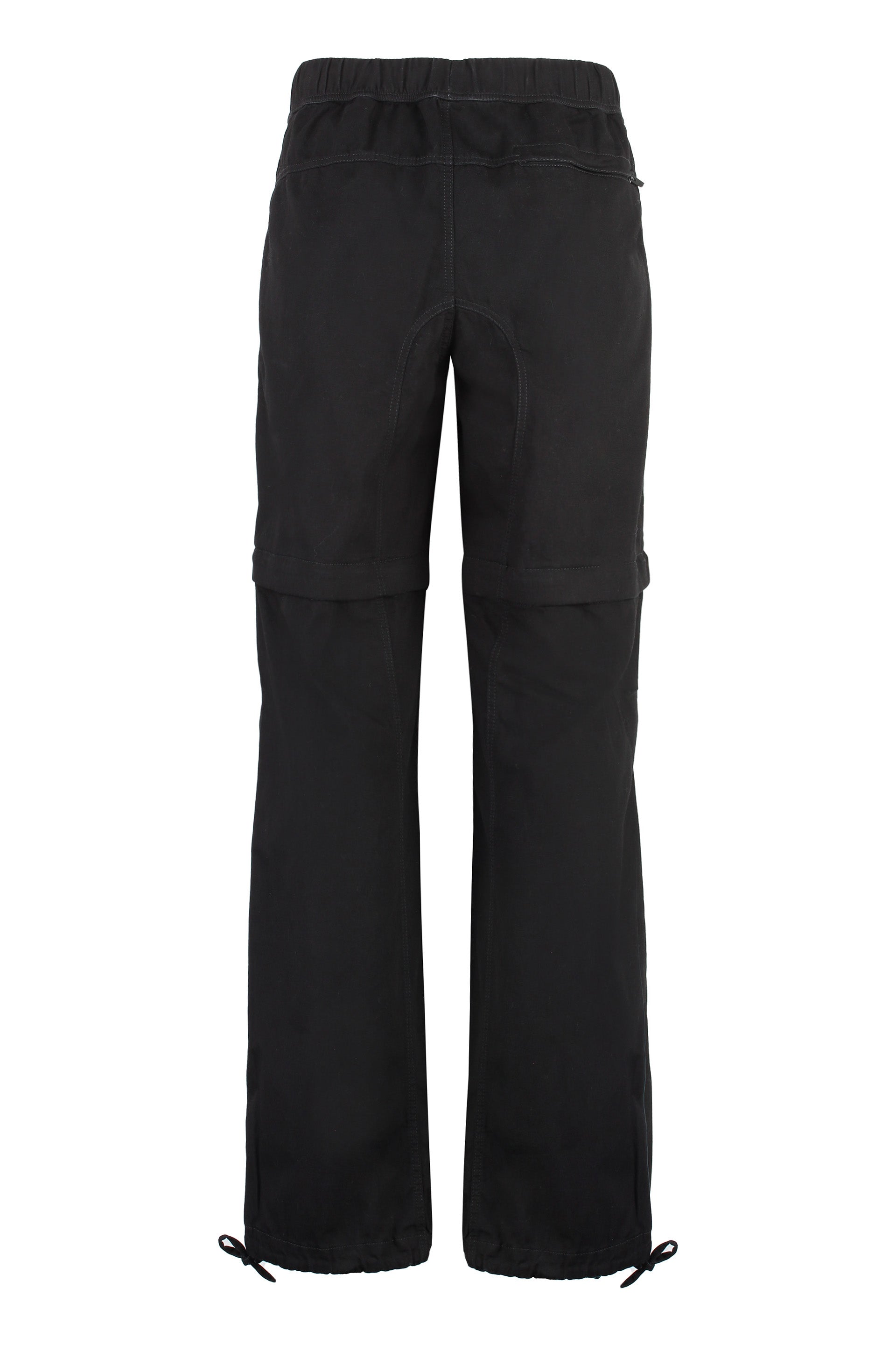 GIVENCHY Adjustable Cotton Trousers with Removable Bottoms