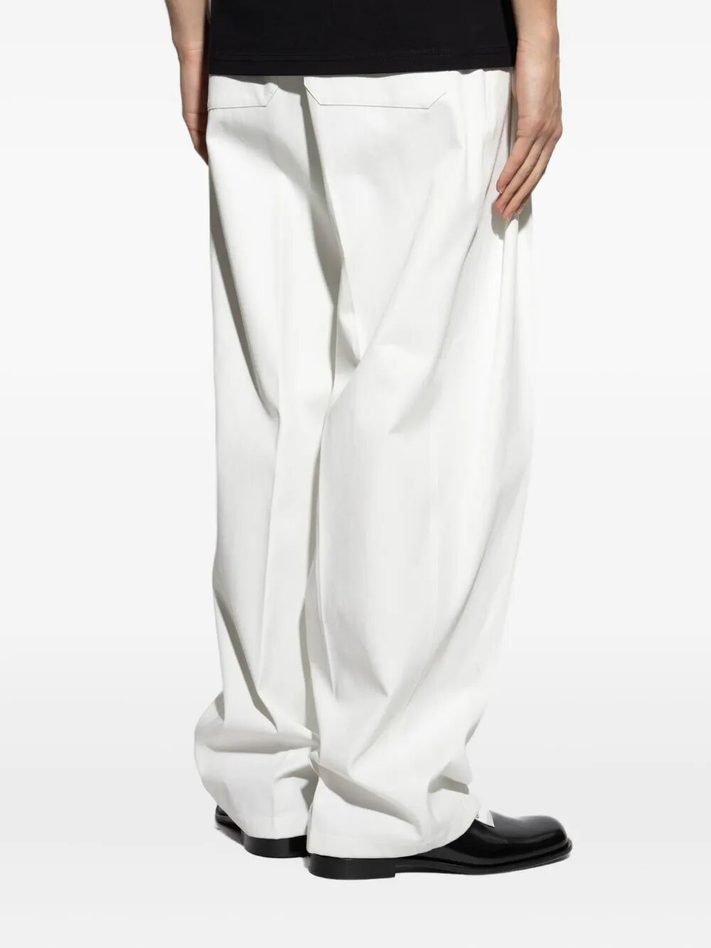 GIVENCHY Twisted Leg Pants with 2 Pleats for Men