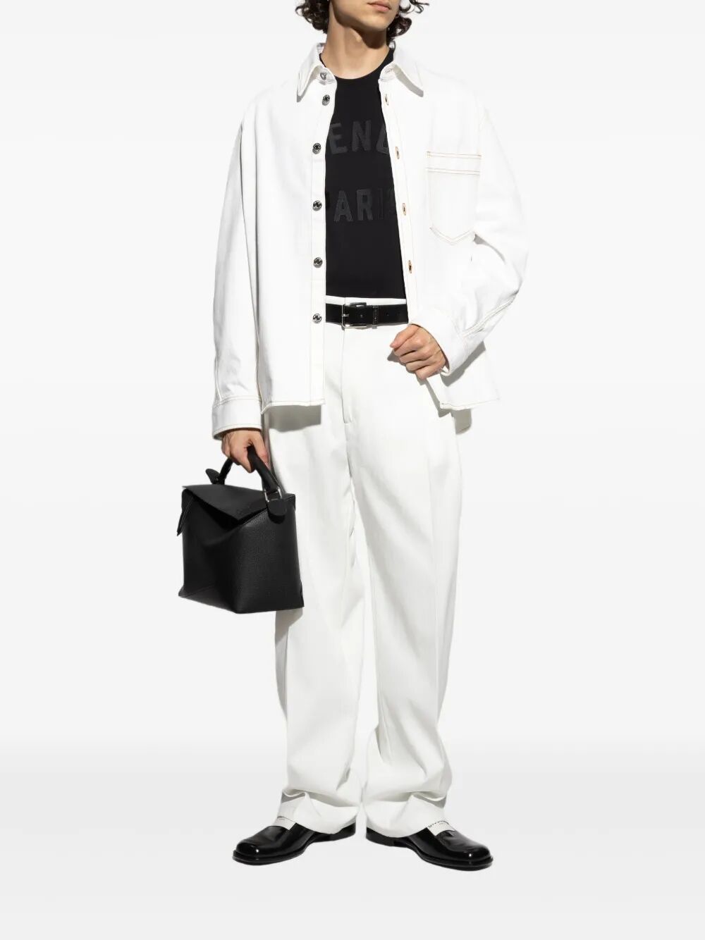 GIVENCHY Twisted Leg Pants with 2 Pleats for Men