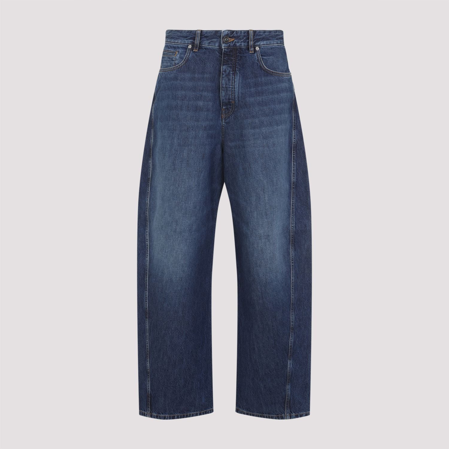 GIVENCHY Washed Denim Relaxed Fit Jeans with Cocooning Volume - Size 32