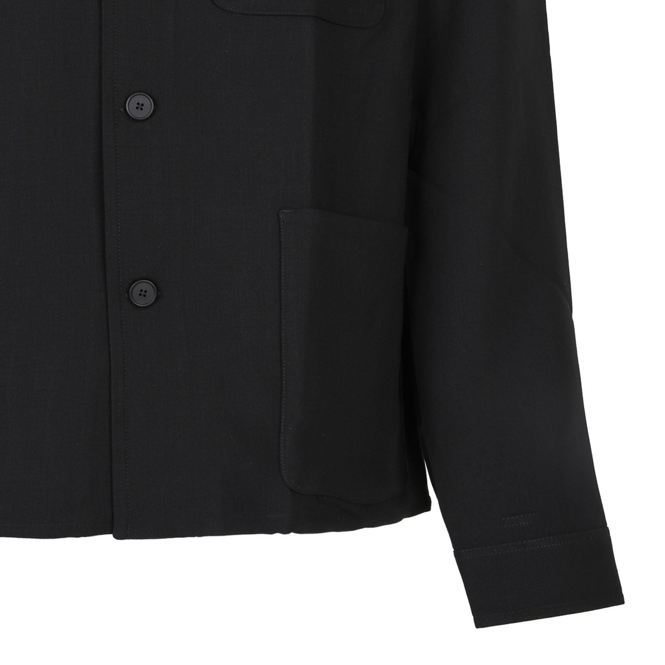 GIVENCHY Wool and Polyamide Outerwear Jacket for Men