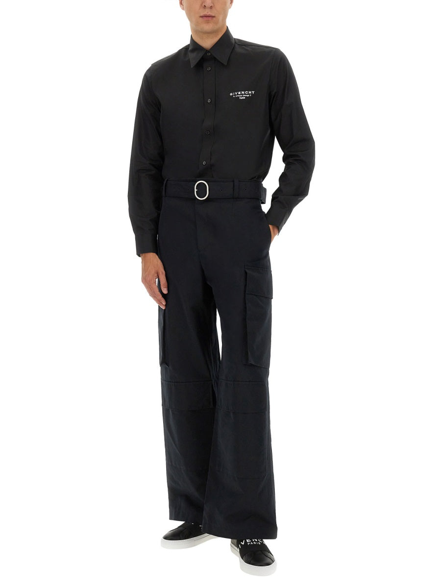 GIVENCHY Cotton Shirt for Men - FW25 Collection