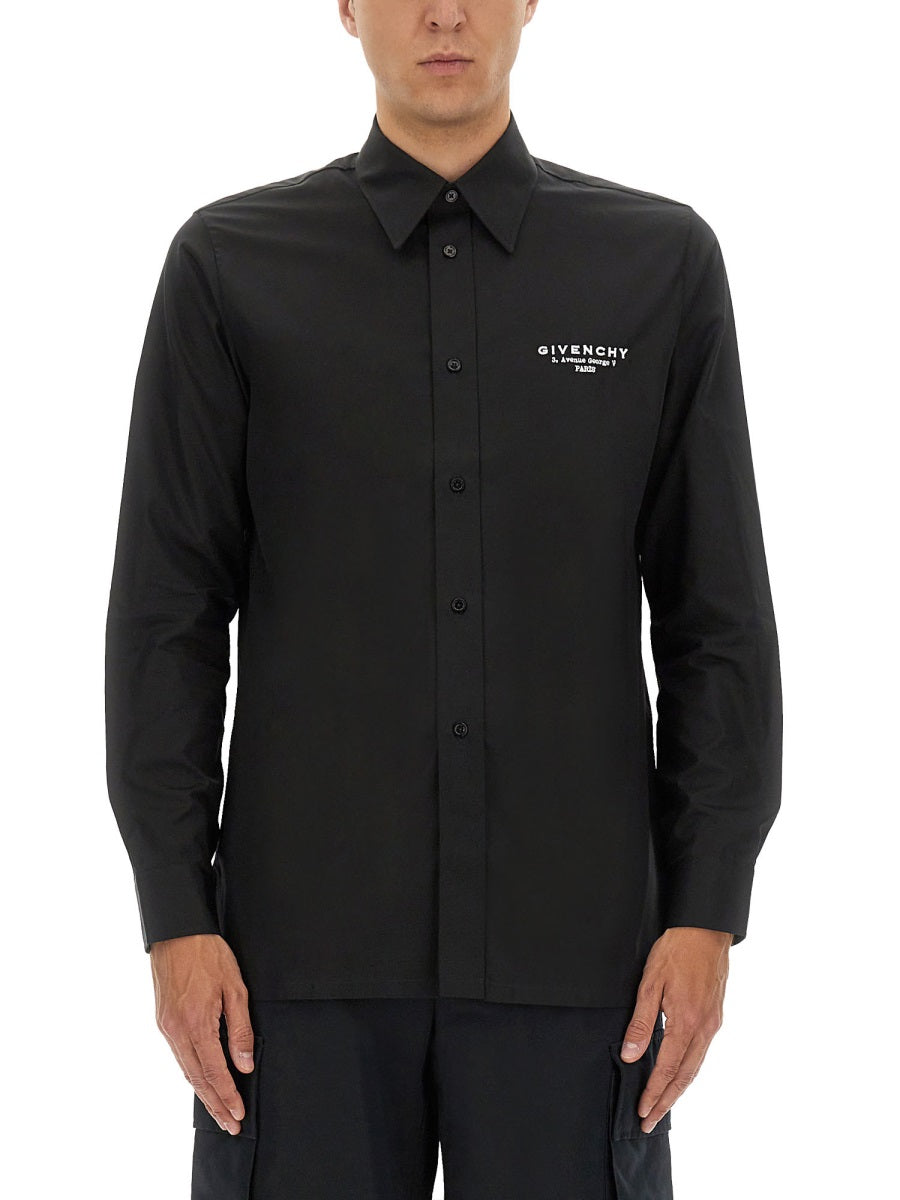 GIVENCHY Cotton Shirt for Men - FW25 Collection