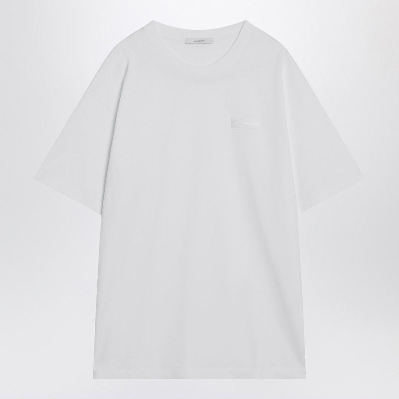 GIVENCHY Classic Cotton T-Shirt with Logo Patch