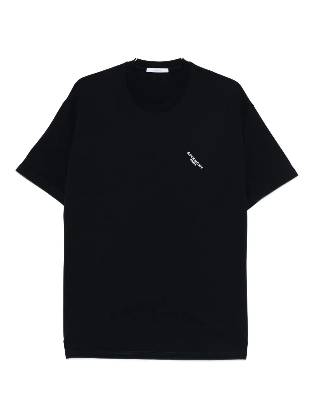 GIVENCHY Embroidered Logo Cotton T-Shirt for Men